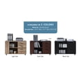 thumbnail image 6 of 3-Drawer Black Oak Wood 39.37 in. W Lateral File Cabinet, 6 of 8