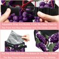 thumbnail image 4 of Grape Foldable Car Trash Can with Lid, Leak-Proof Hanging Storage Bag - Car Trash Bin, Mini Trash Can, 4 of 6