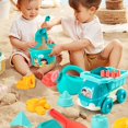 thumbnail image 3 of Kit de Jouets de Plage d'Été pour Enfants, Jeu de Sable, Seaux, Pelles, Outils, 3 of 8