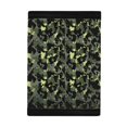 thumbnail image 3 of POLERO Green Camouflage Design Kids Trifold Wallet for Travel, Polyester Children's Wallet with Slim Thin Trifold Card Wallet, 3 of 7