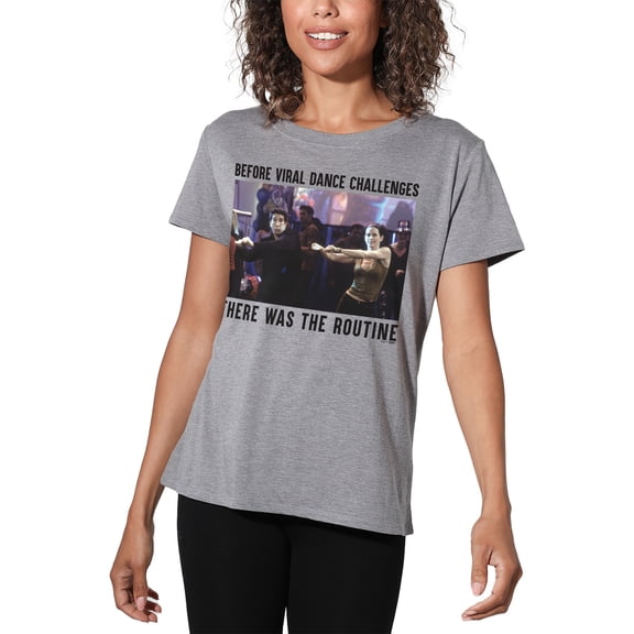 Friends Before Viral Dance Women's Loose T-Shirt, Athletic Heather, Large