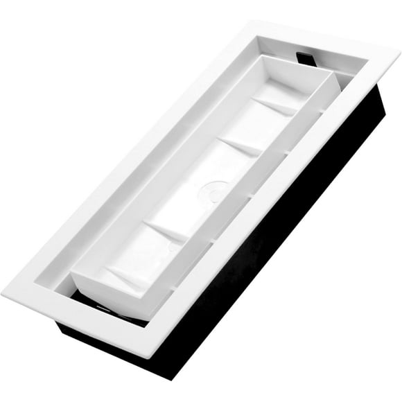 shiyou-IGFPD410-WH Plastic Floor Register, White