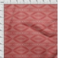 thumbnail image 4 of oneOone Silk Tabby Red Fabric Moire Dress Material Fabric Print Fabric By The Yard 42 Inch Wide, 4 of 4