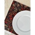 thumbnail image 3 of Manteles Individuales para Mesa, 4 pz Tapete Rectangular de Tela Fina Premium, Resistente e Impermeable, Medida 35 cm x 45 cm, 3 of 5