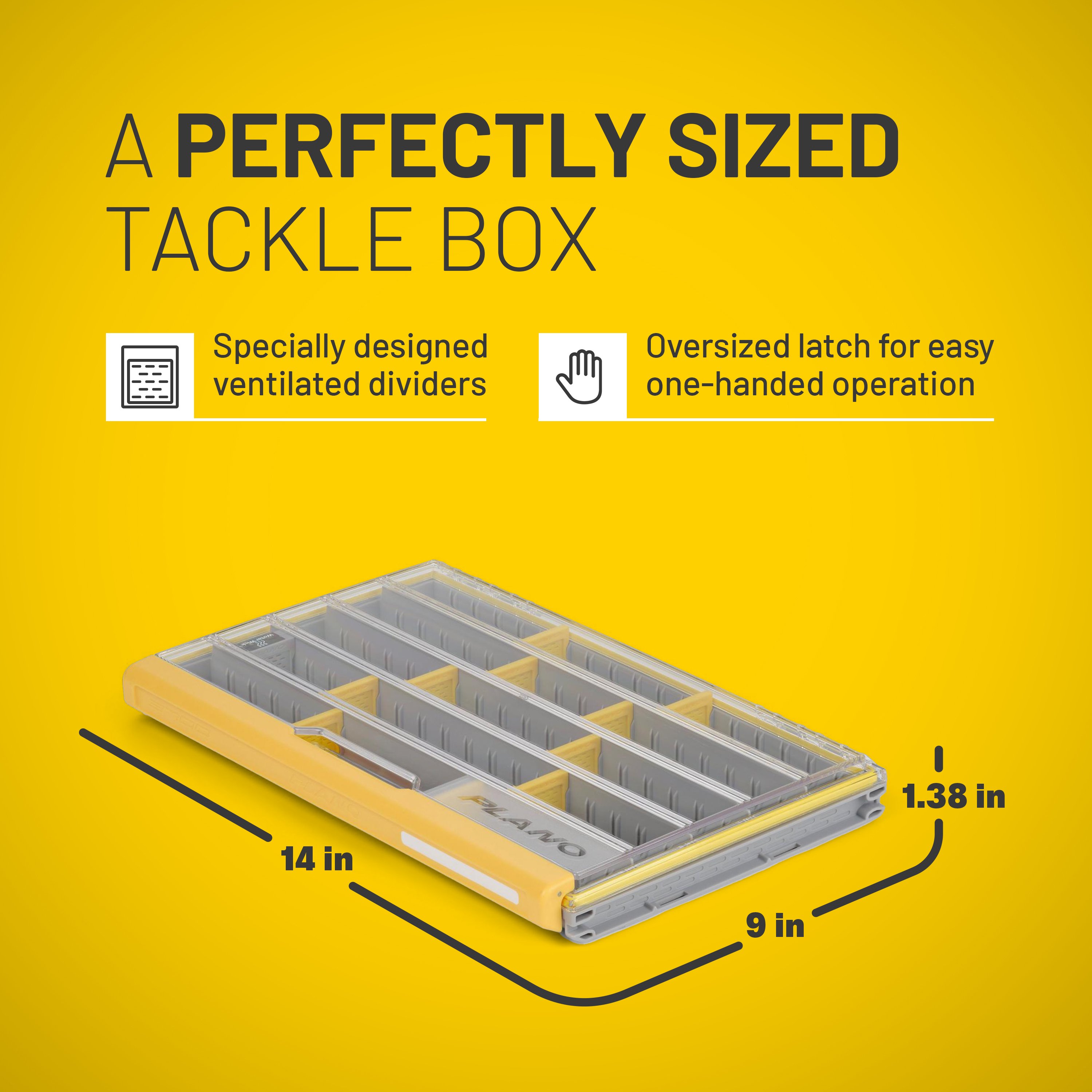 Plano EDGE 3700 Premium Thin Tackle Utility Box photo 5