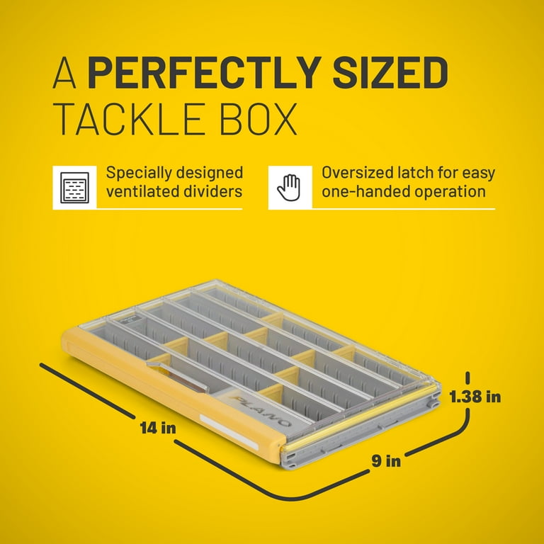 Plano EDGE 3700 Waterproof Tackle Storage Organizer Box