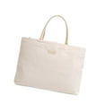 thumbnail image 4 of segolike Business Briefcase Handbag Document Large Computer Bag for Office Outdoor Travel Beige, 4 of 9