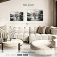 thumbnail image 4 of Elephant Stock Geisha Pop Wall Art - Horizontal Canvas Wall Art - Living Room Wall Decor - Places Canvas - Red And Gray Decor - 36" x 24", 4 of 8