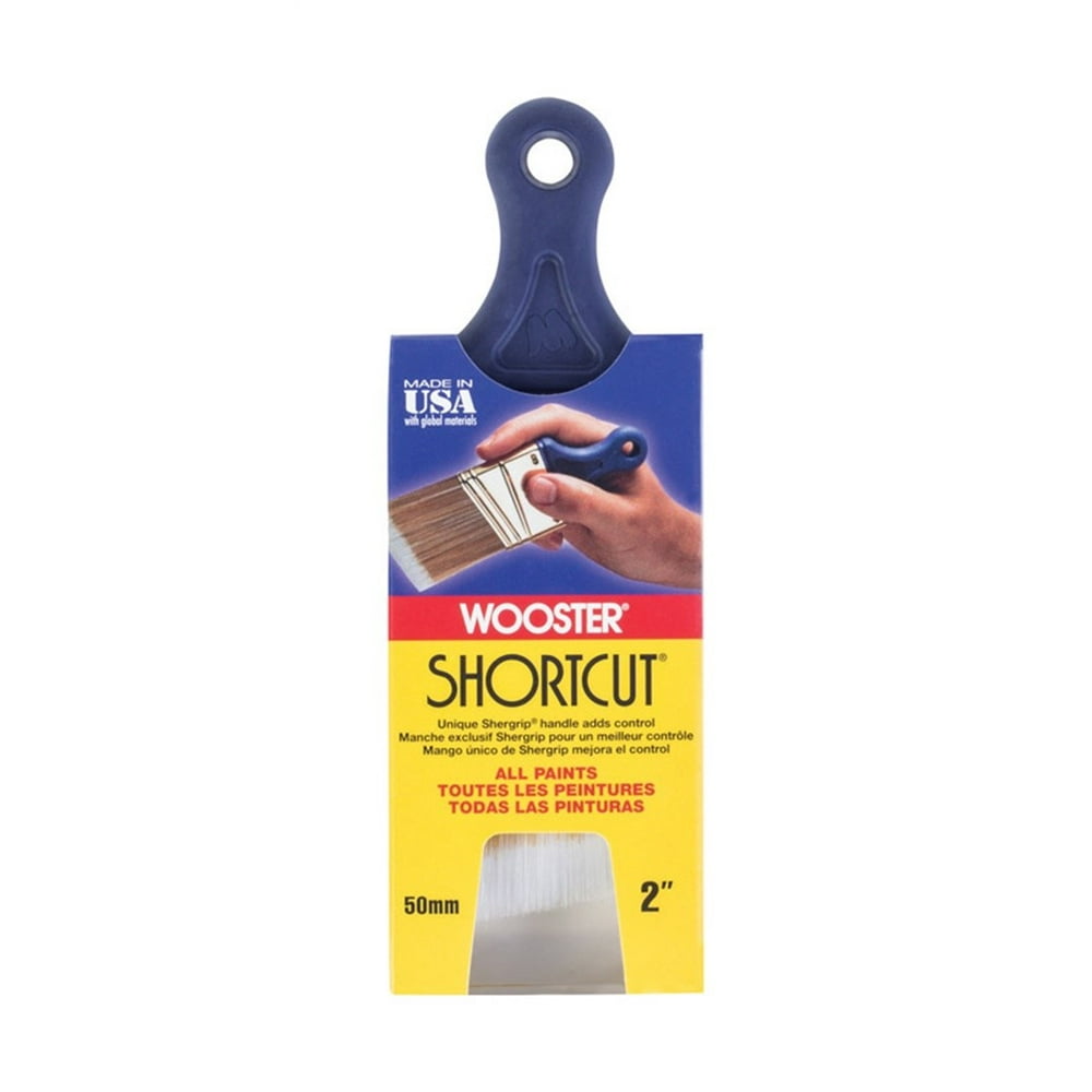 Wooster Shortcut 2 in. W Angle Paint Brush