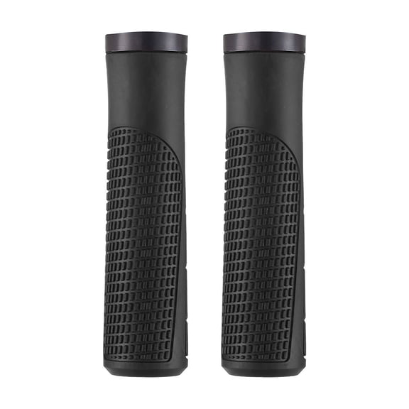 LEHOZIHEQ Bike Handlebar Grips, Rubber Bicycle Bar Grips Replacement, Non-Slip Handle Grips for Scooters, Mountain & Cruiser Bikes