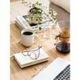 thumbnail image 2 of Coffee Mugs 16 ozCeramic Mug Set Emment Cups for Latte Hot Tea Cappuccino Mocha Cocoa Suit For Housewarming Wedding 3.8 inch Set of 6 Arctic White, 2 of 8