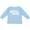 AE-Light Blue, variant on Nebraska Silhouette Mandala Boys or Girls Long Sleeve Toddler T-Shirt