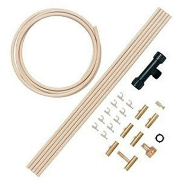 Kit De Extensión Para Sistema De Nebulización Orbit 30068 - 10 Pies, 3/8", Para Exteriores, Fácil Instalación