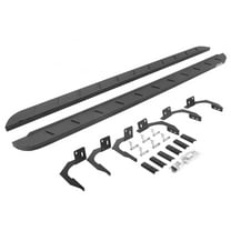 Go Rhino 63410687ST RB10 Slim Line Running Boards with Mounting Brackets Kit For Ram 11-14 1500, Ram 11-24 2500, Ram 11-24 3500, Dodge 09-10 Ram 1500, Dodge 10 Ram 2500, Dodge 10 Ram 3500 (Cab &
