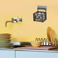 thumbnail image 4 of Vikakiooze Kitchen Shelf Condiments Spice Punch- Basket Kitchen Wall Mounted Ginger Garlic Seasoning Storages Racks, 4 of 7