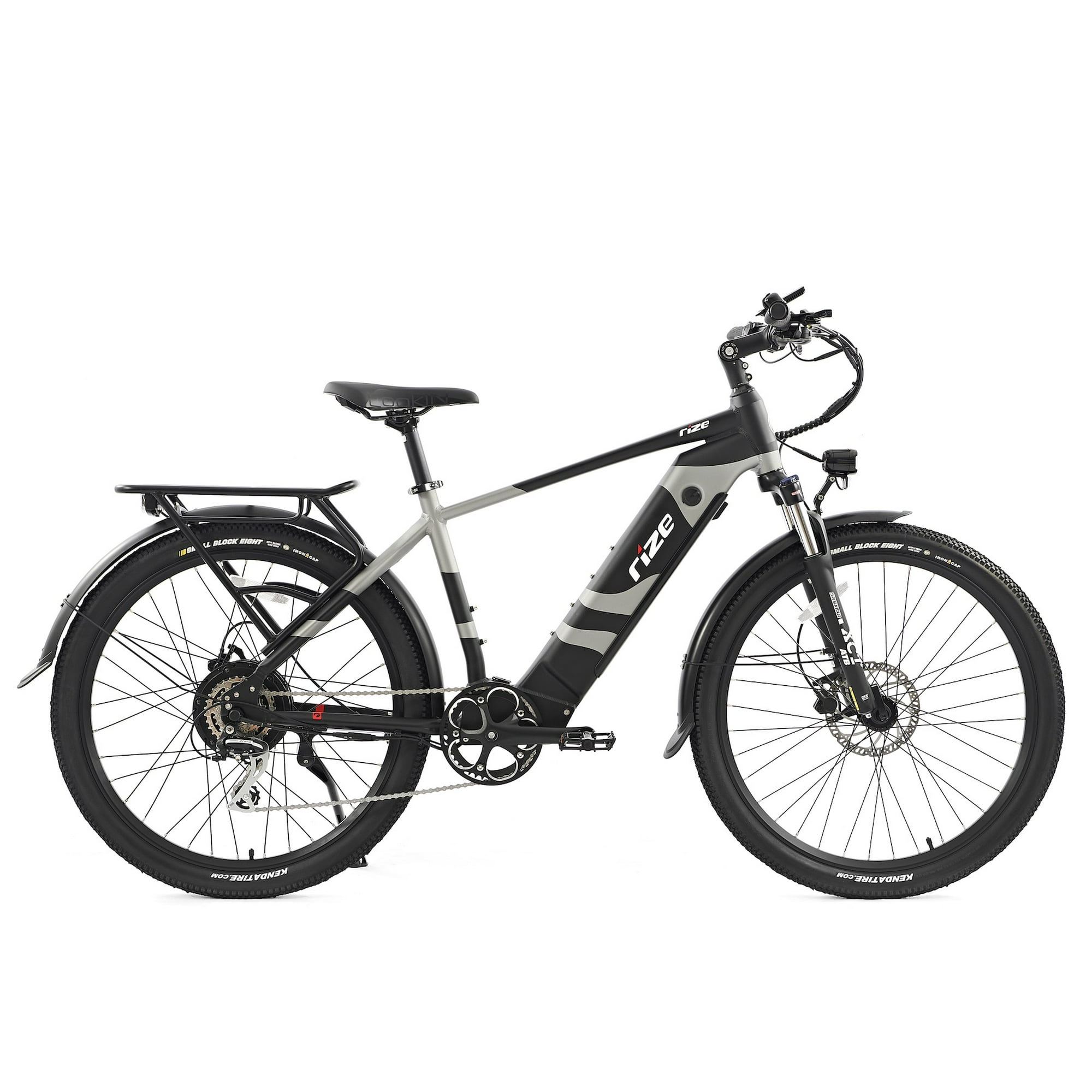 Rize Commuter Electric Bike with Dual Battery Option 160km Range 500W Power Black Walmart