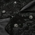 thumbnail image 5 of Awdenio Shirts for Men Halloween Medieval Steampunk Tailcoat Jacket Coat Renaissance Tailcoat Jacket, 5 of 8
