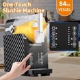 thumbnail image 7 of 84oz 3L Slushie Machine, Home & Party Frozen Drink Maker with 3 Preset Modes, Auto Clean Function, LED Display and One-Touch Dispensing, 7 of 7