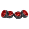 thumbnail image 4 of Juego de 4 ruedas de metal para remodelar su Wltoys K969 con control mejorado y durabilidad para autos RC 1/28, 4 of 8