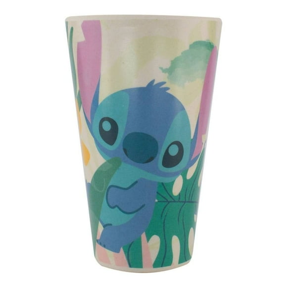Vaso Fun Kids de Bambú Stitch 400 mililitros