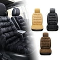 thumbnail image 3 of Steadline Winter Car Seat Cover with Quilted Design Thermal Fleece Liner Non-Slip Bottom Universal Fit for Sedan SUV Truck Comfortable Driving Essential Cold Weather Protection Gear, 3 of 3