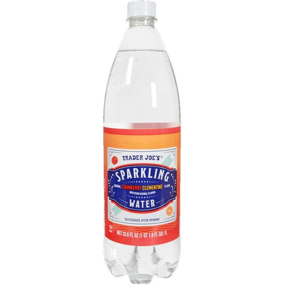 Pack of 2 - TJs Cranberry Clementine Sparkling Water 1 L