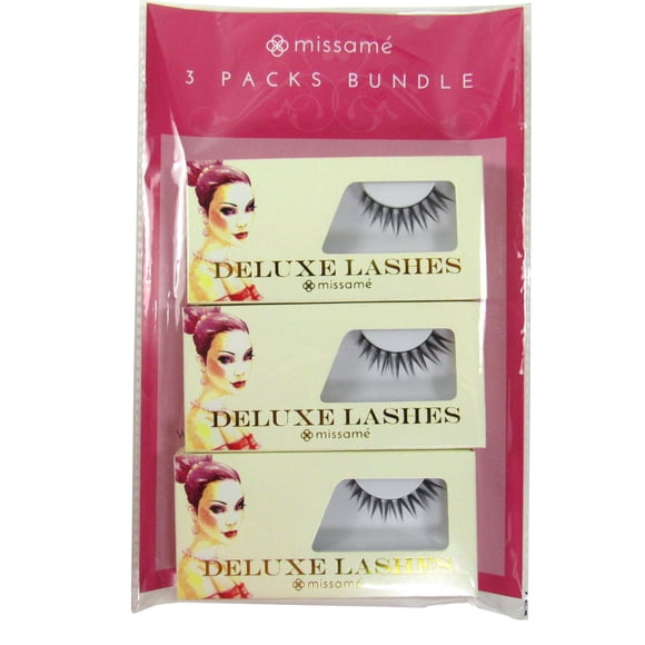 Set de Pestañas Postizas Missamé ENVY Deluxe Beauty 3 Pares