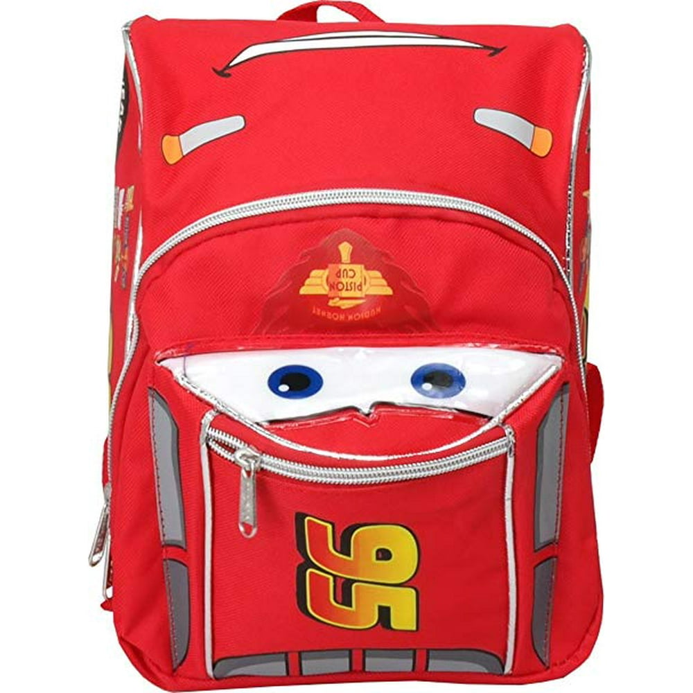 Disney Pixar Cars Mini Backpack Disney Cars McQueen Red/Silver