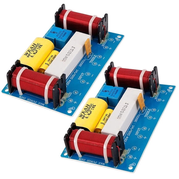 Altavoz DrisEntri con divisor de frecuencia, 3 vías, 120 W, 2 unidades