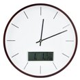 thumbnail image 3 of Reloj De Pared Redondo, Reloj De Pared De Madera Multifuncional Para Cafetería, Bar, Hogar, Tienda, 3 of 7