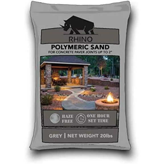 Rhino Blinds Power Bond Plus Tan Polymeric Sand for Pavers and Stone Joints, 4 lb Bag