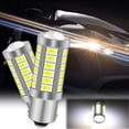 thumbnail image 2 of 4x 1156 BA15S 33SMD LED Interior Light Bulb Tail Brake Reverse Turn Signal White, 2 of 12