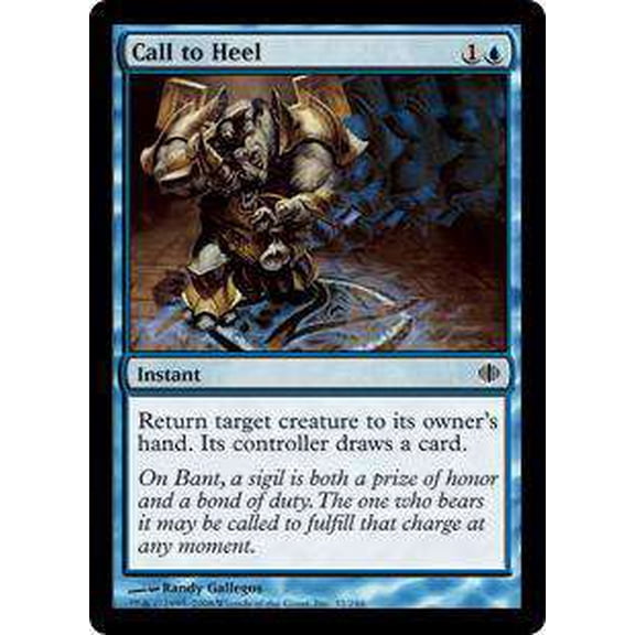 MtG Shards of Alara Common Call to Heel #32