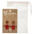 thumbnail image 2 of Set of 10 Dancing Girl Santa Earrings Creative Alternatives, 2 of 4