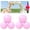 6pcs Pink, variant on Reusable Inflatable Balloon Garland Arch Kit,Pvc Party Decoration With Elastic Band,Reusable PVC Balloons with Dual-inflation Control,Effortless, Long-Lasting,Party Decoration for Birthdays,Weddings