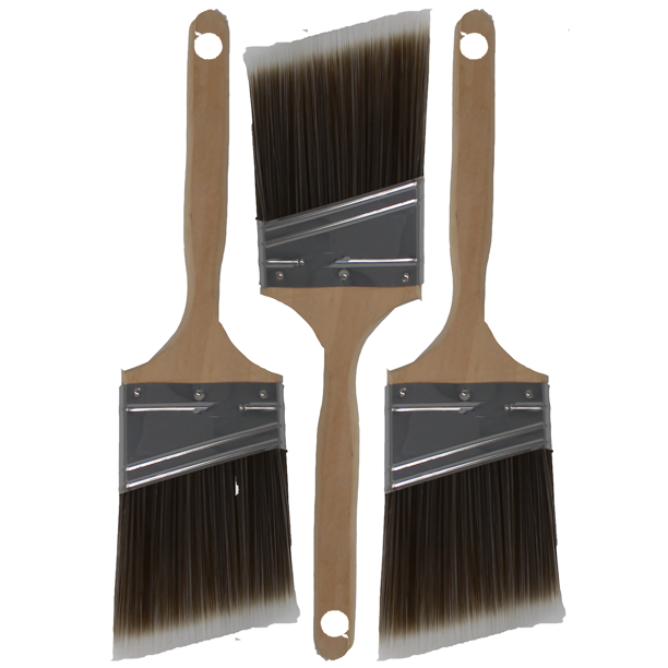 Angle House Wall,Trim Paint Brush Set Home Exterior or Interior Brushes