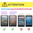 thumbnail image 2 of For Amazon Fire HD 8 Plus 2020 Case 10th Gen, Fire HD 8 2020 Cover with Pen Holder, Allytech Flip Stand PU Leather Elastic Band Anti-Scratch Card Slots Case for Kindle Fire HD 8.0" 2020, Rose, 2 of 8