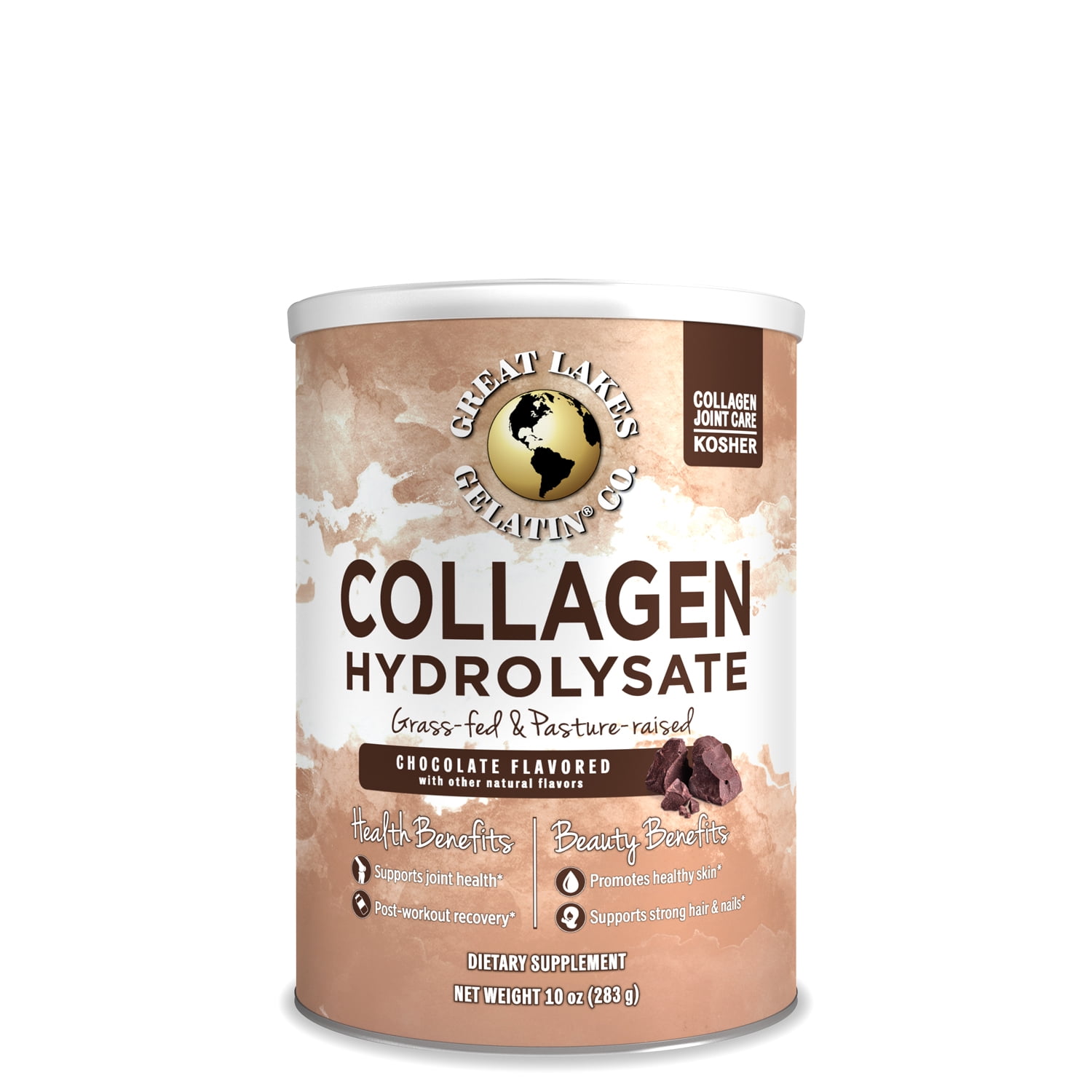 Great Lakes Gelatin, Collagen Hydrolysate, Chocolate Flavored Beef