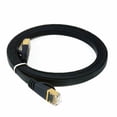 thumbnail image 2 of Matsuzay Tipo Cat7 Cable de red Cable plano de Ethernet para hotel de Ministerio del Interior Cable de red Cables de computadora negro 15M, 2 of 6