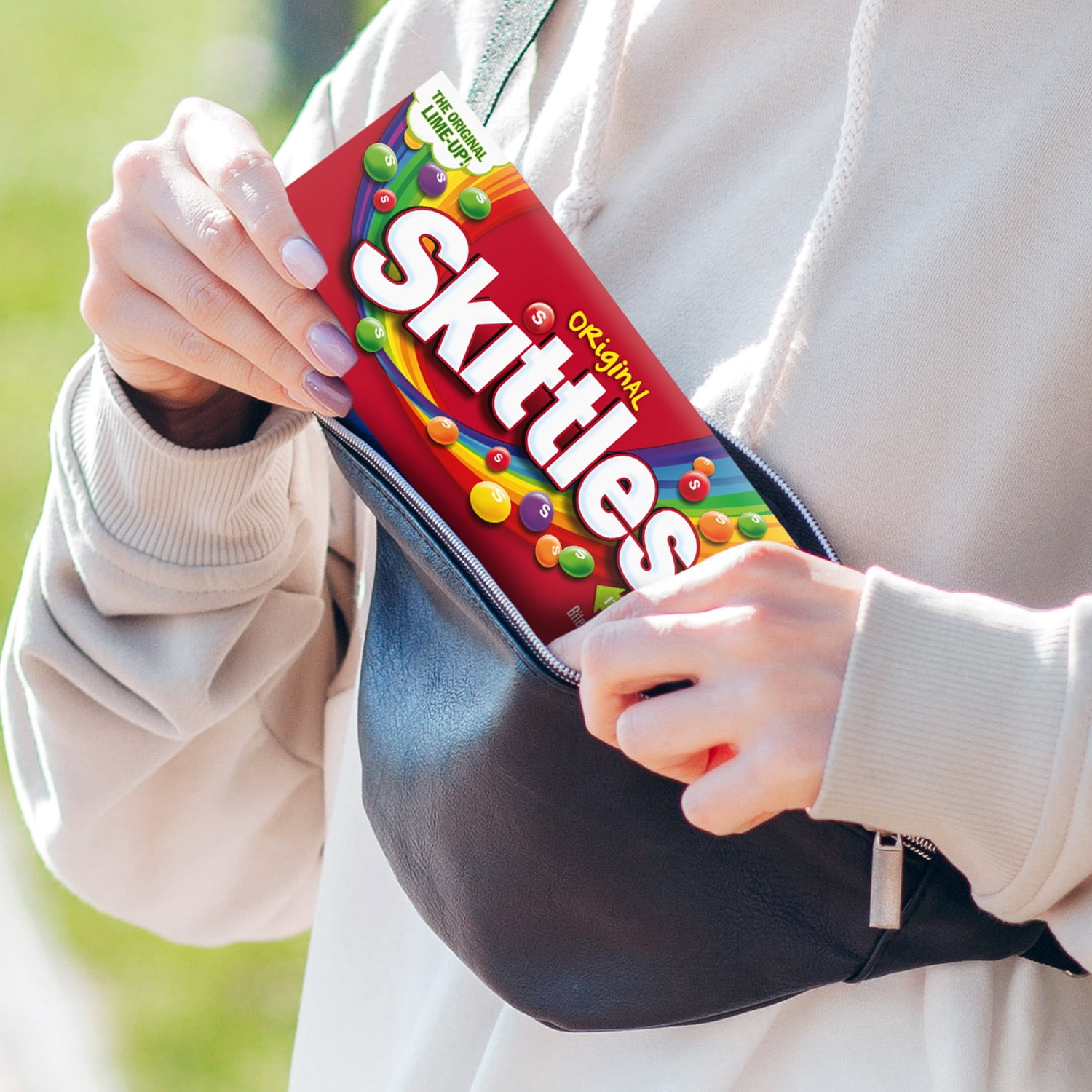 (3 pack) Skittles Original Fruity Chewy Candy Theater Box, 3.5 oz