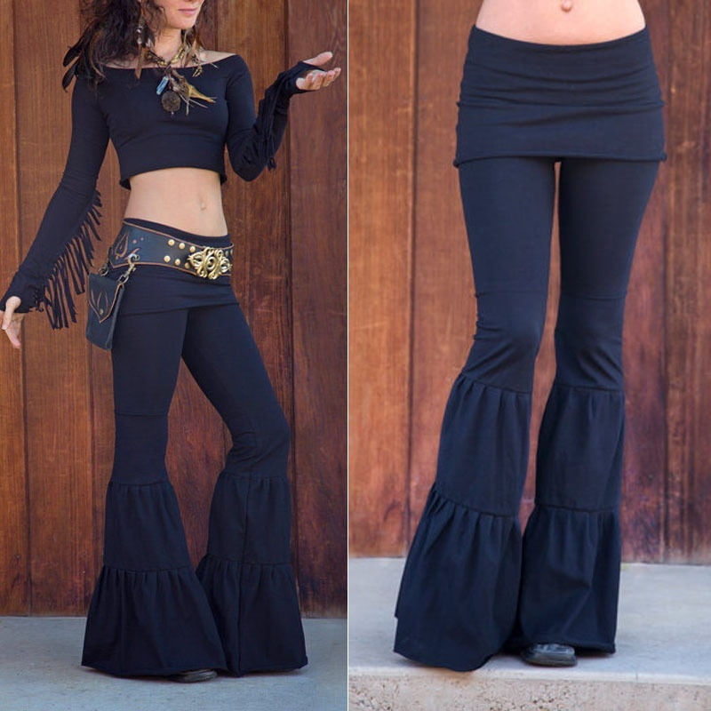 flare pants stretch