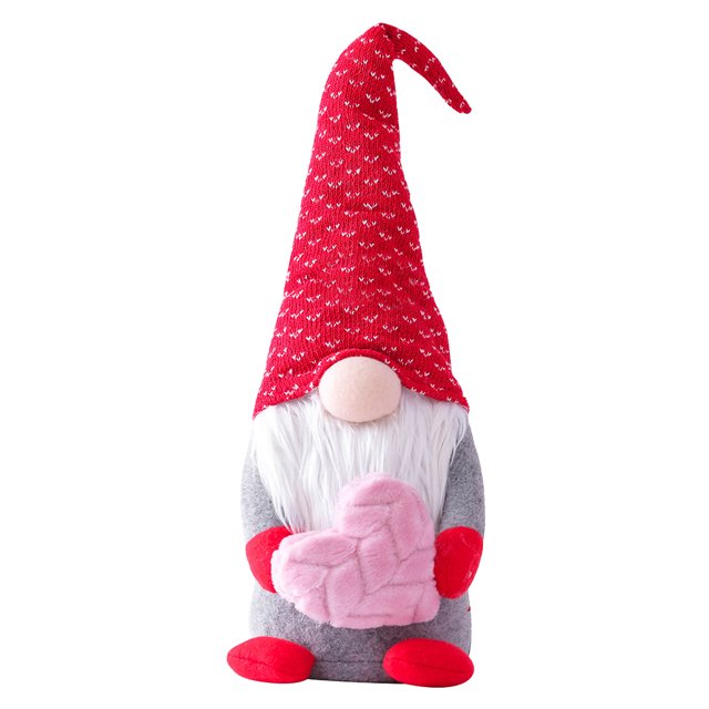 Muñeco de peluche de gnomo sin rostro hecho a mano con sobre de corazón (Heart Male S) Likrtyny juguetes de los niños
