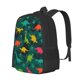 thumbnail image 1 of Balery Colorful Dinosaurs Mochila para hombre y mujer - Tela Oxford 600D resistente - Gran capacidad, resistente al agua, ideal para la escuela, viajes y senderismo, 1 of 6