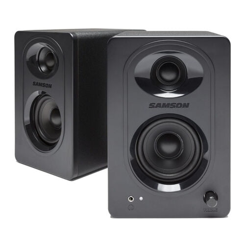 Samson SAM30 3-Inch Powered Studio Monitors Pair (Black)
