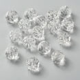thumbnail image 7 of 20 pc Transparent Acrylic Beads Melon Shaped Clear 15mm Hole: 2mm, 7 of 7