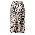 thumbnail image 3 of Made by Olivia Women's Solid and Print A-Line Elastic Waist Boho Midi Skirt Sks Taupe 1XL, 3 of 3