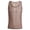 Coffee, variant on Men's Mesh Tank Top Sleeveless Glittery Transparent Vest Casual See Through Muscle Tee Shirt for Daily Wear Gym Fitness