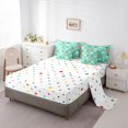 thumbnail image 5 of jejeloiu Kawaii Bear Loves 7-Piece Twin Bedding Sets,Cute Daisy Flowers Bedding Comforter Set,Rustic Bee Sheet Sets For Girls Kids,Microfiber Bedroom Decor Reversible, 5 of 8