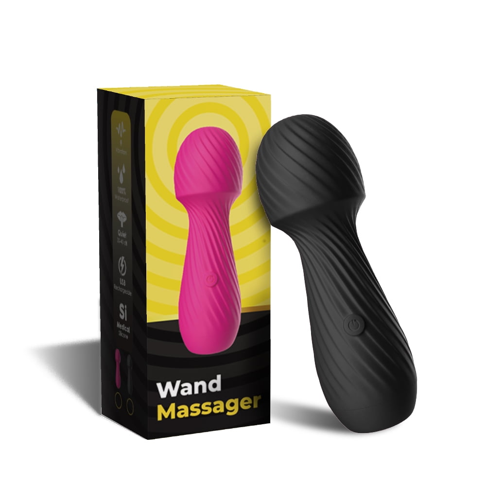 Imimi Mini Massage Stick Wireless AV Stick Massage Vibrator with 9 Vibrations Women Sex Toy