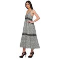 thumbnail image 2 of Moomaya Robe Maxi Sans Manches à Bretelles Spaghetti Ajustables pour Femmes Grande Taille, 2 of 6